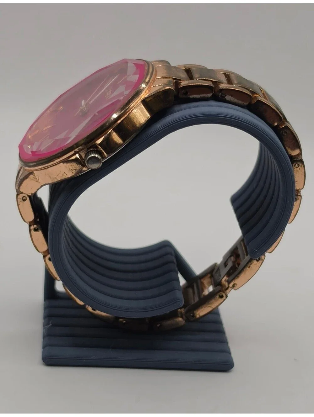 Juicy Couture Black Label JC/1280 Pink Rose Gold Tone Women’s Watch